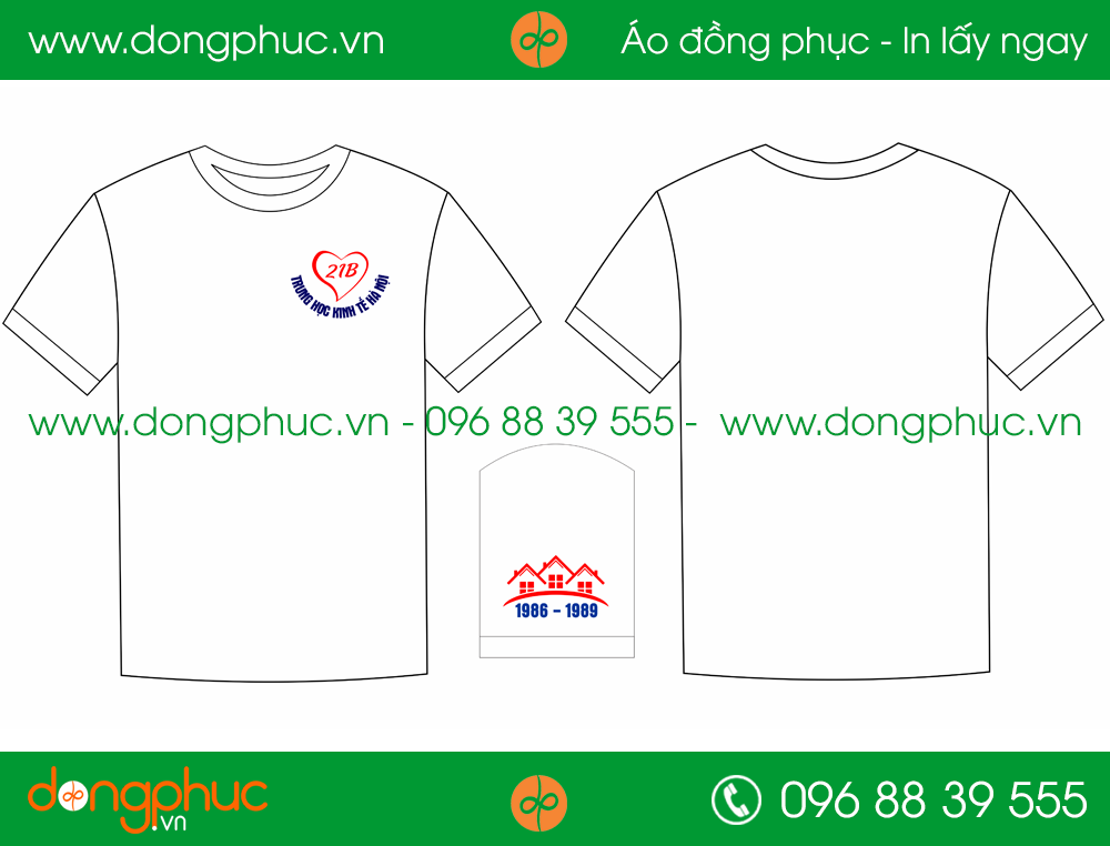 Áo phông đồng phục Lớp 21B